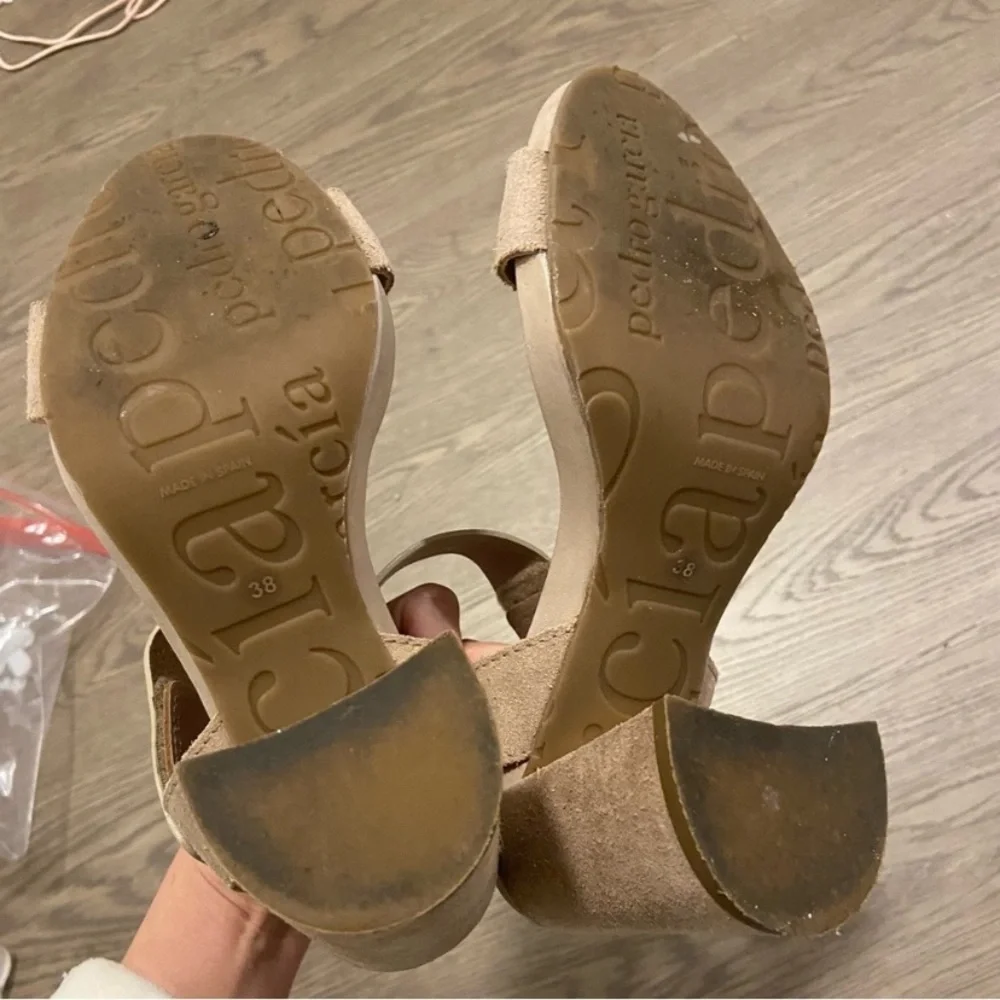 Pedro Garcia - Willa Sandals - Tan Suede Leather - Size EU38 - Pristine - Picture 9 of 15